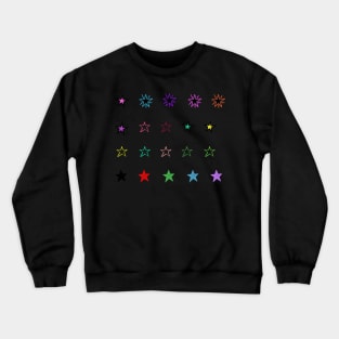 Retro Mini Star Pack Crewneck Sweatshirt